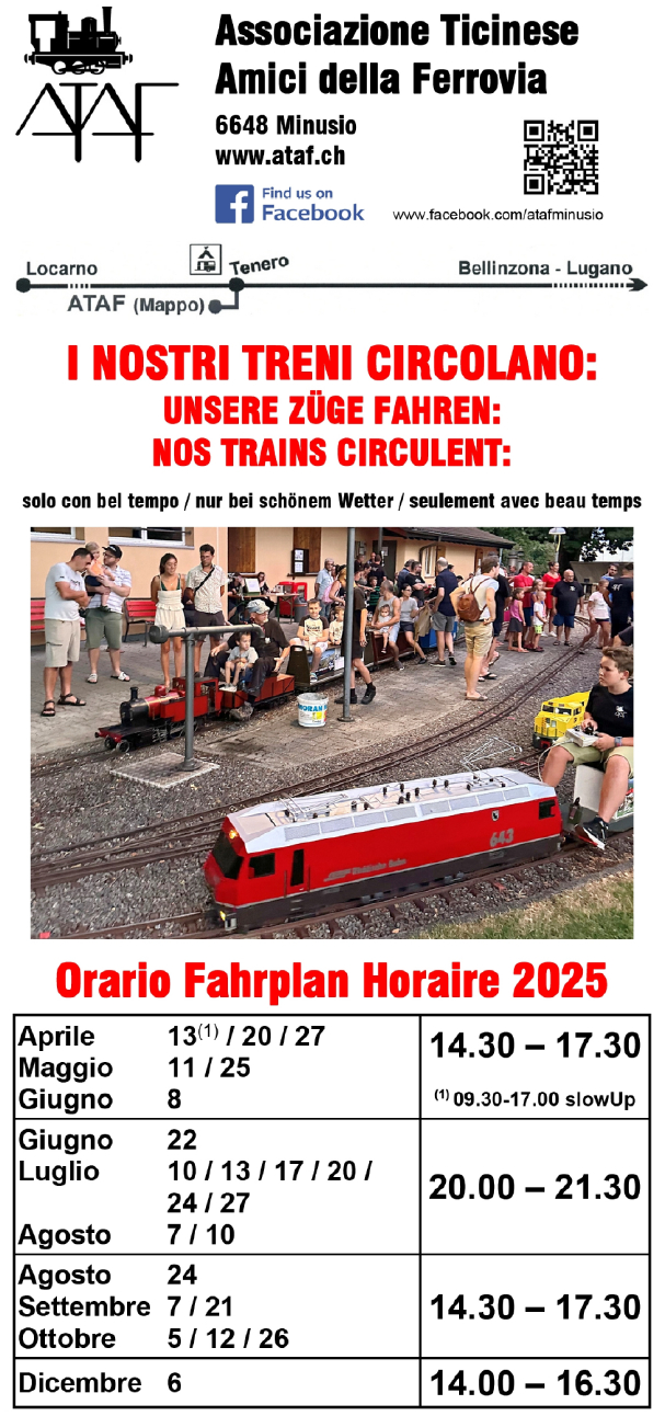 Fahrplan 2025